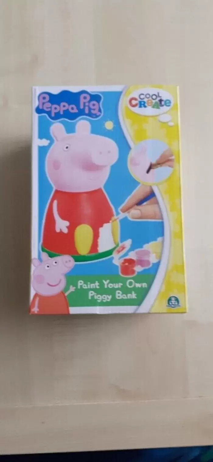 £5.00 Peppa Pig, paint your own money box