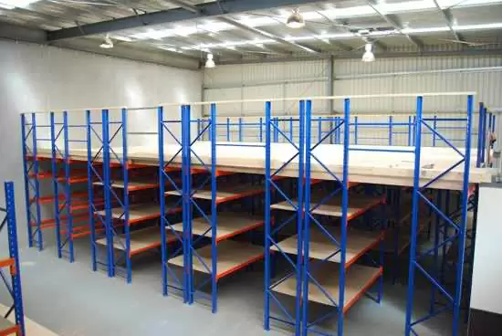 £5.00 Mezzanine floor try our rack supported system for extra storage