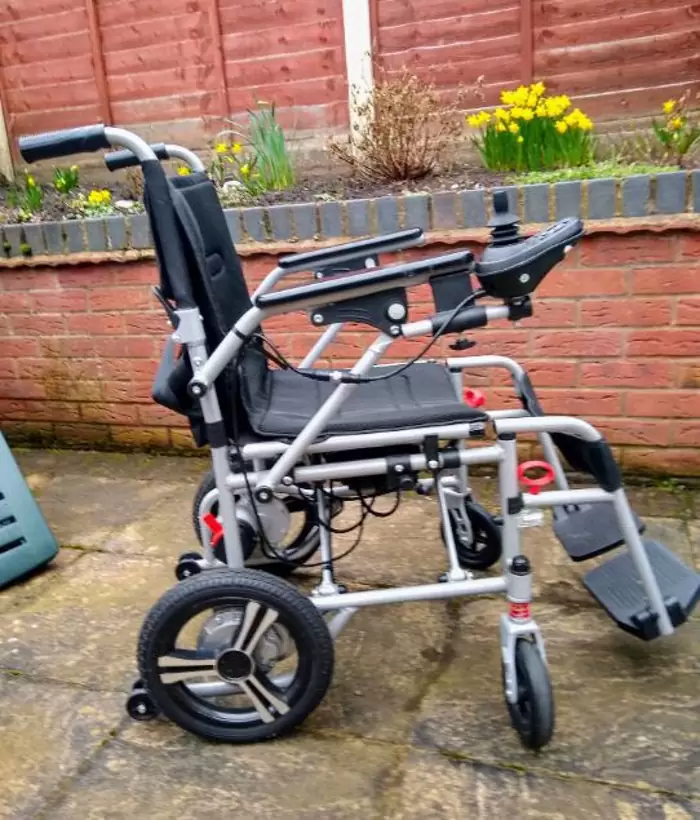 £550.00 Lightweight electric wheelchair brought 2020 only used for six months