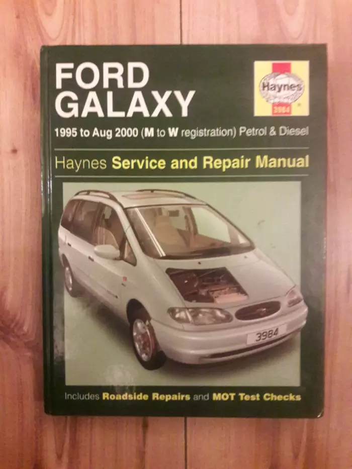 £10.00 Haynes Manual Ford Galaxy 1995 To Aug 2000 (M to W Reg) Petrol And Die
