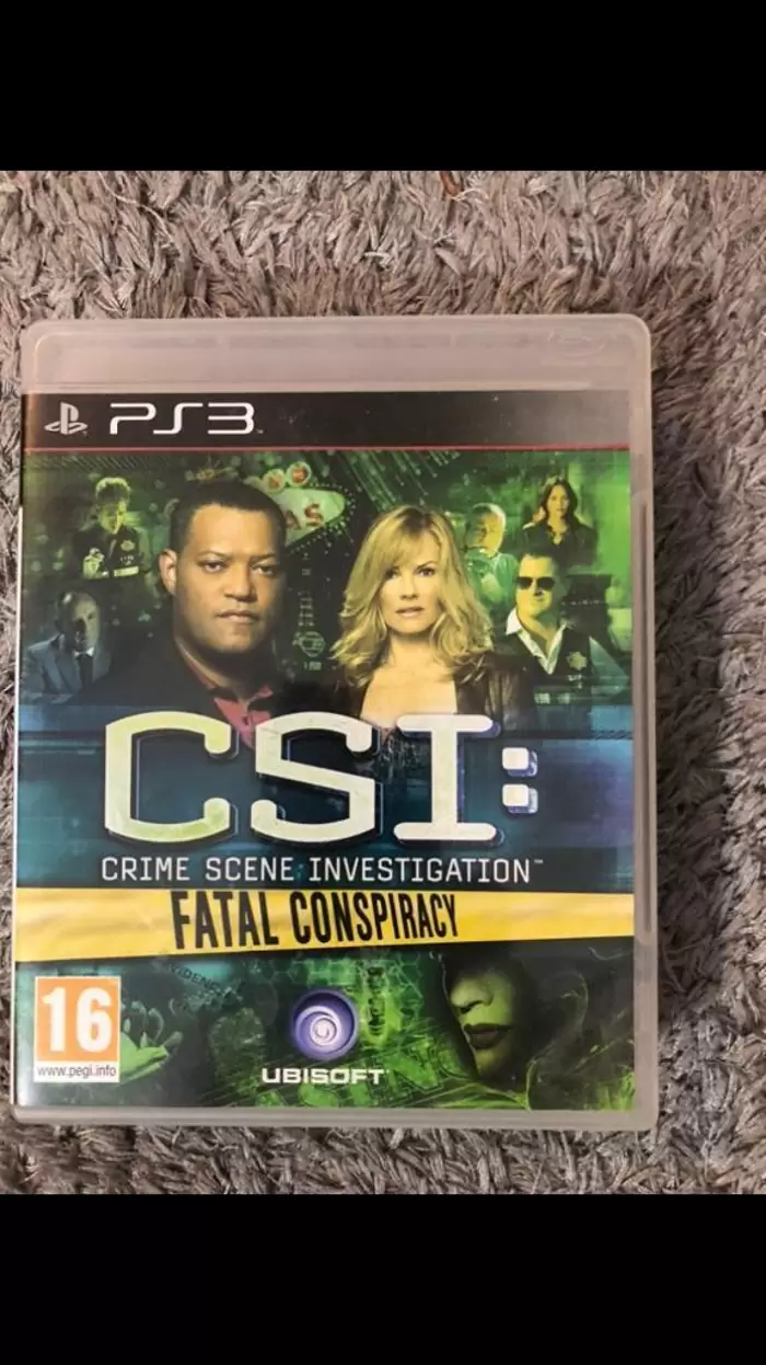 £6.00 CSI: Fatal Conspiracy. PS3 game.