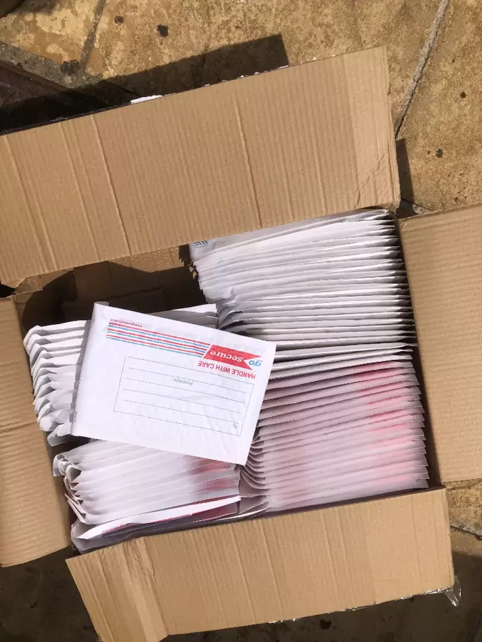 £5.00 Mailing Envelopes Go secure White