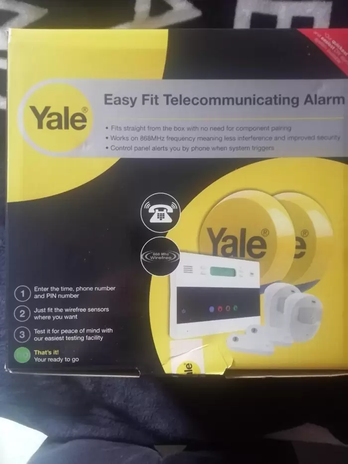 £230.00 Yale Alarms Yefkit2 Easy Fit Telecommunication Alarm Kit